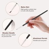 image:imageMiniature Detail Paint Brushes Anezus 30 Pcs Paintbrushes Small Watercolor Artists Paint Brushes for Acrylics Oil Model Craft Nail Detail Painting Size 000
