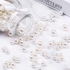 image:imagePearl Beads for Craft Anezus 200pcs Ivory Faux Fake Pearls 12 MM Sew on Pearl Beads with Holes for Jewelry Making Bracelets Necklaces Hairs Crafts Decoration and Vase FillerVarious Sizes