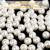 image:imagePearl Beads for Craft Anezus 200pcs Ivory Faux Fake Pearls 12 MM Sew on Pearl Beads with Holes for Jewelry Making Bracelets Necklaces Hairs Crafts Decoration and Vase Filler12 MM
