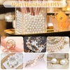 image:imagePearl Beads for Craft Anezus 200pcs Ivory Faux Fake Pearls 12 MM Sew on Pearl Beads with Holes for Jewelry Making Bracelets Necklaces Hairs Crafts Decoration and Vase Filler12 MM