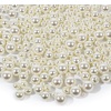 image:imagePearl Beads for Craft Anezus 200pcs Ivory Faux Fake Pearls 12 MM Sew on Pearl Beads with Holes for Jewelry Making Bracelets Necklaces Hairs Crafts Decoration and Vase FillerVarious Sizes