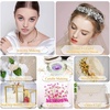 image:imagePearl Beads for Craft Anezus 200pcs Ivory Faux Fake Pearls 12 MM Sew on Pearl Beads with Holes for Jewelry Making Bracelets Necklaces Hairs Crafts Decoration and Vase Filler4 MM