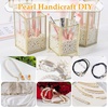 image:imagePearl Beads for Craft Anezus 200pcs Ivory Faux Fake Pearls 12 MM Sew on Pearl Beads with Holes for Jewelry Making Bracelets Necklaces Hairs Crafts Decoration and Vase Filler8 MM