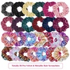 image:imageScrunchies for Hair Anezus 26 Pack Velvet Scrunchies and Metallic Scrunchies Elastics Hair Bands Scrunchy Bobbles Hair Ties for Women and Girls Hair Accessories