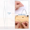 image:imageStretchy String for Bracelets Anezus 2Pcs Elastic String Jewelry Bead Cord with Large Eye Beading Needles for Seed Beads Pony Beads Clay Beads Bracelet Necklace and Jewelry Making Black amp White