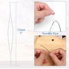 image:imageStretchy String for Bracelets Anezus Elastic String Jewelry Bead Cord with 2pcs Large Eye Beading Needles for Seed Beads Pony Beads Clay Beads Bracelets Necklace and Jewelry Making BlackBlack