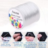 image:imageStretchy String for Bracelets Anezus Elastic String Jewelry Bead Cord with 2pcs Large Eye Beading Needles for Seed Beads Pony Beads Clay Beads Bracelets Necklace and Jewelry Making BlackWhite