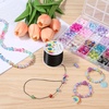 image:imageStretchy String for Bracelets Anezus Elastic String Jewelry Bead Cord with 2pcs Large Eye Beading Needles for Seed Beads Pony Beads Clay Beads Bracelets Necklace and Jewelry Making BlackBlack