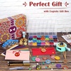 image:imageUpgraded Wax Seal Stamp Kit Anezus 790pcs Sealing Stamp Kit with Wax Seal Beads Stamps Warmer Vintage Envelopes and Gift Box for Letter Sealing Invitation Cards Craft DecorationUpgraded Wax Seal Kit