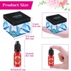 image:imageanezus 15 Colors Epoxy Resin Color Pigment Resin Pigment Liquid Resin Ink Epoxy UV Resin Dye Resin Colorant for Epoxy Resin Jewelry Making Supplies