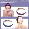 image:imageanezus 16 Pcs Satin Headbands Bulk 1 Inch Antislip Black Ribbon Hair Bands Plain Hard Headbands for Women Girls DIY Craft Hair Accessories BlackMulticolor