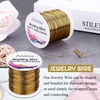 image:imageanezus 20 Gauge Jewelry Wire 28 Yards Craft Wire Tarnish Resistant Copper Beading Wire for Jewelry Making Supplies and CraftingAntique BronzeAntique Bronze