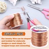 image:imageanezus 20 Gauge Jewelry Wire 28 Yards Craft Wire Tarnish Resistant Copper Beading Wire for Jewelry Making Supplies and CraftingAntique BronzeCopper