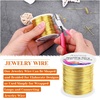 image:imageanezus 20 Gauge Jewelry Wire 28 Yards Craft Wire Tarnish Resistant Copper Beading Wire for Jewelry Making Supplies and CraftingAntique BronzeGold