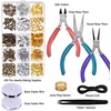 image:imageanezus Jewelry Repair Kit with Jewelry Pliers Jewelry Making Tools Beading String and Jewelry Making Supplies for Jewelry Repair Jewelry Making and Beading