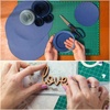 image:imageanezus Self Healing Sewing Mat 12inch x 18inch Rotary Cutting Mat Double Sided 5Ply Craft Cutting Board for Sewing Crafts Hobby Fabric Precision Scrapbooking ProjectGreen