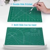 image:imageanezus Self Healing Sewing Mat 12inch x 18inch Rotary Cutting Mat Double Sided 5Ply Craft Cutting Board for Sewing Crafts Hobby Fabric Precision Scrapbooking ProjectGreen