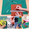 image:imageanezus Self Healing Sewing Mat 12inch x 18inch Rotary Cutting Mat Double Sided 5Ply Craft Cutting Board for Sewing Crafts Hobby Fabric Precision Scrapbooking ProjectGreen