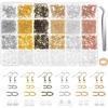image:imageAnezus 1900 Pcs Earring Making Kit with Jewelry Hooks Fish Hook Earrings Backs Jump Rings for Repair Gifts