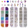 image:imageAnezus 4728Pcs Nail Gems with Crystals Rhinestones Jewls Pickup Tool Pen for Nails Nail Art Supplies Diamond Stones for Nails Decoration Makeup Clothes Shoes