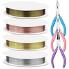 image:imageAnezus 7 Pc Jewelry Tools Set  Pliers Wire Cutters amp Craft Wire for Jewelry Repair amp Making