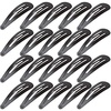 image:imageAnezus 80 Pcs Hair Clips Hair Barrettes 2 Inch Snap NonSlip Metal Hair Clipsblack