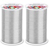 image:imageAnezus Bendable Craft Metal Wire  540 Feet 18 Gauge Flexible Beading Wire for Wreath Making Jewelry Making Floral Silver 1mm18 Gauge1 mm Pack of 2