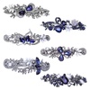 image:imageHair Barrettes for Women Anezus 6 Pcs Crystal Rhinestones Hair Barrettes Fancy Vintage Spring French Hair Clips for Women Girls Hair Styling Tools Accessories