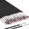 image:imageMiniature Detail Paint Brushes Anezus 30 Pcs Paintbrushes Small Watercolor Artists Paint Brushes for Acrylics Oil Model Craft Nail Detail Painting Size 00000