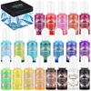 image:imageanezus 20 Colors Resin Color Pigment Resin Pigment Liquid Dye Resin Ink Epoxy Resin Colorant for Resin Jewelry Making Supplies