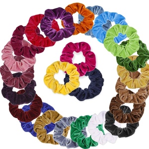 image:imageAnezus 24 Pack Hair Scrunchies Velvet Hair Scrunchy Hair Bow Accessories for Adult Women and Girls