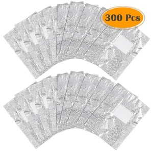 image:imageAnezus 300pcs Gel Nail Polish Remover Glitter Soak Off Foil Nail Wraps with Cotton Pad for Gel Removal