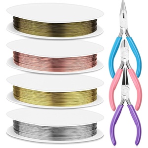 image:imageAnezus 7 Pc Jewelry Tools Set  Pliers Wire Cutters amp Craft Wire for Jewelry Repair amp Making