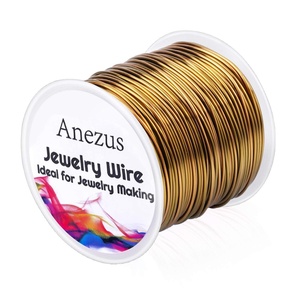 image:imageAnezus Craft Wire  Tarnish Resistant Copper Beading Wire for Jewelry Making Supplies Black 18 GaugeAntique Bronze