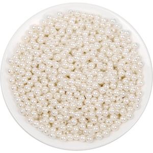 image:imagePearl Beads for Craft Anezus 200pcs Ivory Faux Fake Pearls 12 MM Sew on Pearl Beads with Holes for Jewelry Making Bracelets Necklaces Hairs Crafts Decoration and Vase Filler6 MM