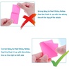 image:imageAnezus Mini Sticky Notes 15 x 2 Small SelfStick Notes 16 PadsPack 100 SheetsPad