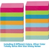image:imageAnezus Mini Sticky Notes 15 x 2 Small SelfStick Notes 16 PadsPack 100 SheetsPad