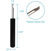 image:imageAnezus Watch Battery Replacement Tool Kit with 6 Pcs of Watch Back Remover Tools for Watch Repair