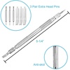 image:imageAnezus Watch Link Remover Kit with Spring Bar Tool Watch Band Tool and 360 Pcs Watch Strap Link Pins for Watch Repair and Watch Band Removal