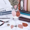 image:imageFaux Leather Sheets for Jewelry Making Supplies Anezus Leather Earring Kit Include 12 Pcs Faux Leather Sheet and 680 Pcs Earring Making Supplies with Fish Hook Earrings Jump Rings Earring Backs for J