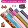 image:imageFaux Leather Sheets for Jewelry Making Supplies Anezus Leather Earring Kit Include 12 Pcs Faux Leather Sheet and 680 Pcs Earring Making Supplies with Fish Hook Earrings Jump Rings Earring Backs for J