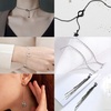image:imageJewelry Chains for Making Jewelry Anezus 48 Feet Stainless Steel Silver Bronze and Black Chains with Jump Rings and Lobster Clasps for Jewelry Necklace and Bracelet Making 20 mm