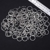 image:imageanezus Key Chain Rings 100Pcs Key Chains Keychain Rings Bulk Flat Key Ring Blanks Key Hook Keychain Hardware for Shrinky Dink and Keychain Craft