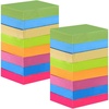 image:imageAnezus Mini Sticky Notes 15 x 2 Small SelfStick Notes 16 PadsPack 100 SheetsPad