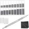 image:imageAnezus Watch Link Remover Kit with Spring Bar Tool Watch Band Tool and 360 Pcs Watch Strap Link Pins for Watch Repair and Watch Band Removal