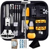 image:imageWatch Repair Kit Anezus 187Pcs Watch Tool Kit with Watch Link Pin Remover Tools and Watch Back Case Removal Tools for Watch Strap Remover Watch Battery Replacement Watch Band Sizing Watch Repair