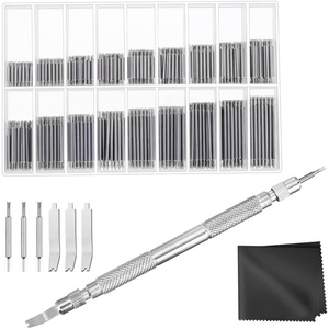 image:imageAnezus Watch Link Remover Kit with Spring Bar Tool Watch Band Tool and 360 Pcs Watch Strap Link Pins for Watch Repair and Watch Band Removal