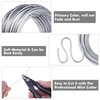 image:imageAnezus 18 Gauge 328 FT Bendable Aluminum Sculpting Wire  1mm Silveraluminum wire with cutter18 gauge