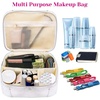 image:imageMarble Makeup Bags Anezus 2Pcs Makeup Pouch Marble Cosmetic Case Waterproof Travel Bag for Women Girls